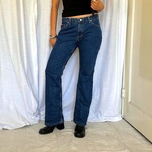 Vintage Tommy Hilfiger Jeans mid Rise Flare Denim